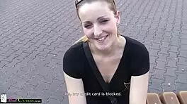 Mallcuties! Amateur young teens masturbate and have horny sex outdoors in the shop – so cute and public!