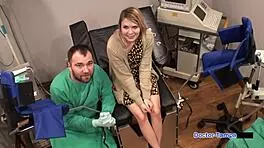 Dr Tampa Torments Olivia Kassady In Lesbian Clinic With Toys