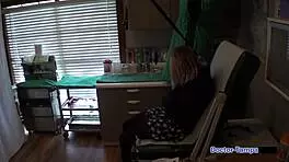 Dr Tampa Torments Olivia Kassady In Lesbian Clinic With Toys