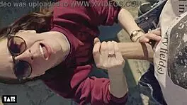 Petite milf ass stretched with dildos strapon by bestie