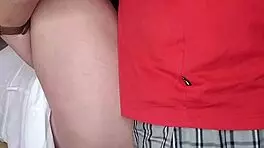 Hot Babe's Nipple Slip Turns Into Intense Close-Up Pussy Action