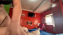 Mature milf waits for step-nephew in doggystyle position