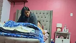 My girlfriend's parents left us alone at home. Did we have horny homemade sex with masturbation and orgasms?