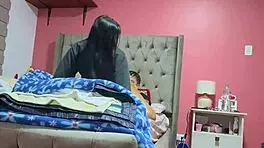 My girlfriend's parents left us alone at home. Did we have horny homemade sex with masturbation and orgasms?