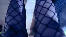 latina stepsister touches herself