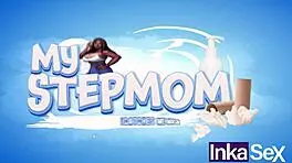 Ebony Stepmother With Huge Tits Catches Me Watching Porn