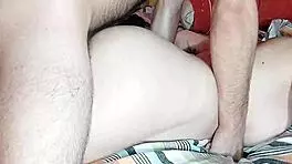 Pose de Misionero Cogiendo a Mi Hermanastra Culona y Tetona