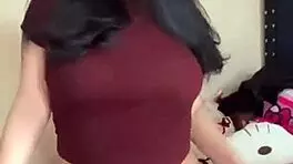 Curvy Mexican Teen Rides Dildo Hard on Instagram