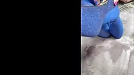 Milf In Pantyhose And Heels Teases With Curves