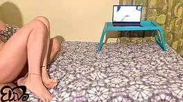 This Stud Pounds Me Doggy Style While I Watch Old Hot Videos!