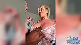 Angel and savannah share troys big black cock in group fun