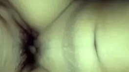 teen with big tits gets creampie in doggy
