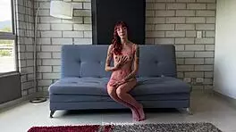 beautiful petite evangeline tries her first anal in steamy pov