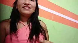 Brunette European Girl Feels Horny and Touches Herself in POV