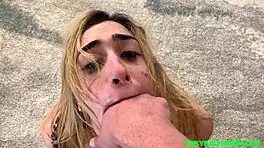 Submissive Teen 18+ Lexi Grey Throat Fucked Hard. Face Slapped and Ass Eaten Rough!