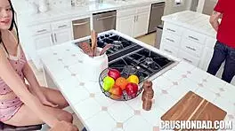 Curious Virgin Caught in Her First Threesome with Odessa Will Pounder and Ken Feels