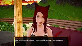 My New Family Game With Brunette Teen