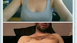 this cute girl on webcam helps a stranger jerk off more at webcamshub com