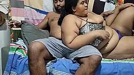 madrasta sits on enteada's lap and something unexpected happens