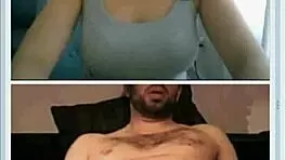 this cute girl on webcam helps a stranger jerk off more at webcamshub com