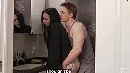 She Wouldn't Let Me Cum, So I Had to Fix the Bathroom Sink.