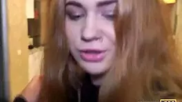 Russian Teen Debtor Bent Over For Rough Sex With Collector