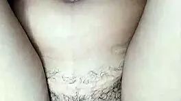 Hot young latina masturbates to creamy orgasm