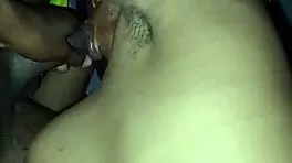 My Nigerian girlfriend loves cowgirl position, but she licks my natural tits too.