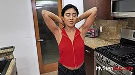 japanese teen 18+ ember snow fucks her old step dad in snowy location