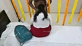 school girl loses her virginity to her uncle in a hot first night fucking session