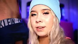 Wow! My Friend's Cock Got Hard as I Played with It!