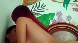 Cute Latina Riding Monster Cock In Homemade Video With Stepbrother