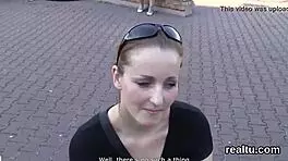 Flawless Czech Teen Penetrated in POV