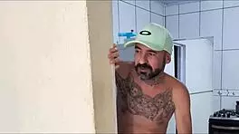 stepsister studying without panties