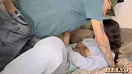 this pretty whore loves getting fucked in her wet hairy pussy