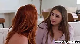 penelope kay and stepmom sophia locke get naughty together