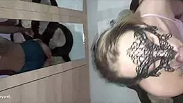 Young girl gets creampie after juicy cunilingus!