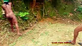 African Thick Baddie Fucked Hardcore Roadside by Big Black Cock Full Video