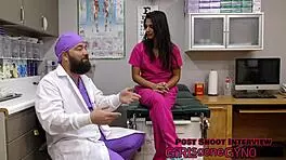 Misty Addams Undergoes Fetish Physical Exam