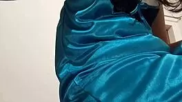 Dialogic Hot bhabhi shows off her thick ass and wet slit