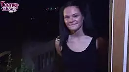 Daisy Garcia bangs Seth hard to join the cheerleader squad!