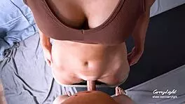 Hey, wanna see how stepmom caught me jerking and made me finish fast on her?