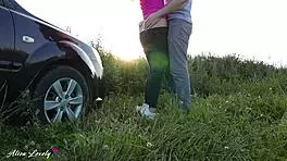 This horny taxi driver turned a ride into a hot encounter