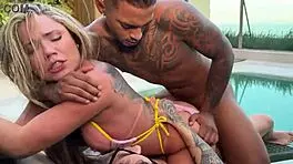 Man, I'm pounding Yasmin Mineira in wild positions till she drinks my load