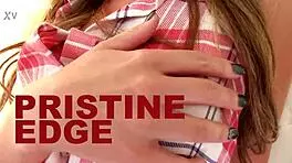 Pristine Edge features a skinny petite girl in intense POV performances.