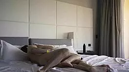 Teen prefers sucking candy over sharing sweets