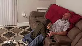 Freya Von Doom Visits Stepdad For Blowjob And Riding, Ignoring New Wife In Roleplay