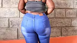 Super thick young 18+ BBW Jennifer Bumbum craves hard fucking with big ass, hardcore, black, ass