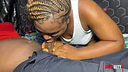 Early morning hardcore sex with husband, blowjob and wet pussy fucking. Bent over with shaved pussy and natural tits.