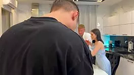 bingo the sly guys got the girls to have sex with monster cock blowjob